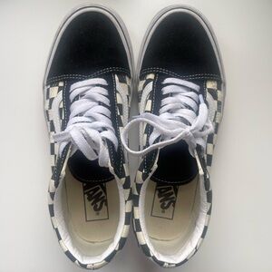 Checkered Vans